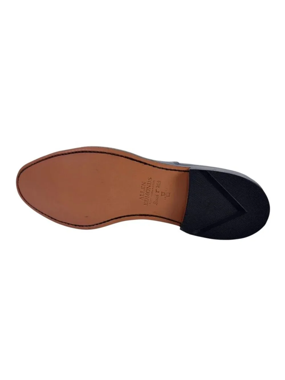 Allen Edmonds Park Avenue Cap-toe Oxford Dress Shoes Mens Size 11 D Navy NEW